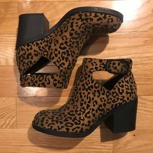Cheetah Lopen Bootie